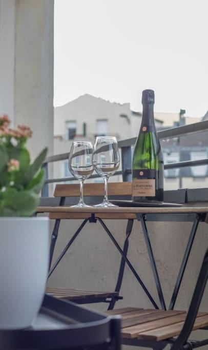 Logement Centre Ville De Reims - Commerces - Wifi Eksteriør billede